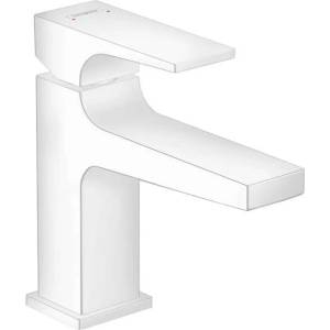 Hansgrohe Metropol - Смесител за умивалник с изпускателен клапан „Push-Open, матово бял 32500700 (32500700)