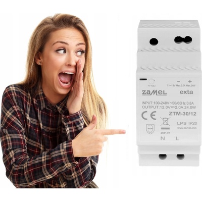 Napájecí zdroj Exta ZTM-30/12 30 W 2,5 A 12 V