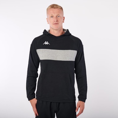 KAPPA4SOCCER DACCIO mikina černá/šedá