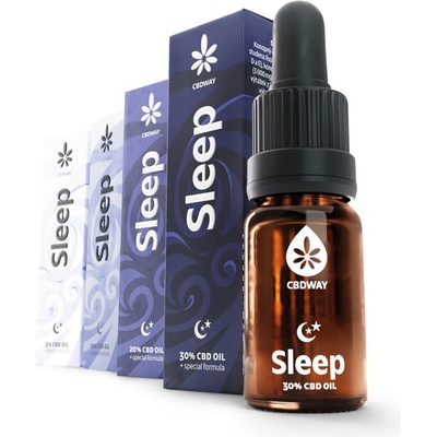 CBD WAY Olej Sleep Spánek 20 % 10 ml