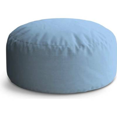Sablio Taburet Circle Modrá sky blue: 38x48 cm