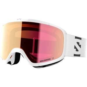 Salomon Детска ски маска Salomon Kid's Lumi Cat. 2 Ski goggles - White / Ruby - размер One Size (417-3040-0711)