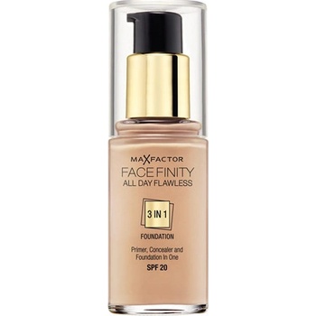 Max Factor Face Finity 3in1 Foundation SPF20 Make-up 33 Crystal Beige 30 ml