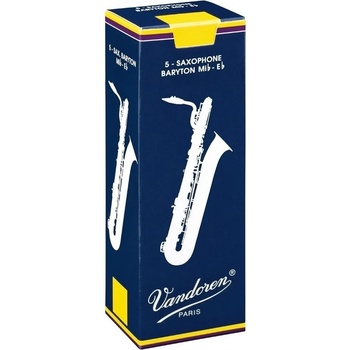 Vandoren Classic 2.5 Тръстикова пластинка за баритон саксофон (SR2425-5KS)