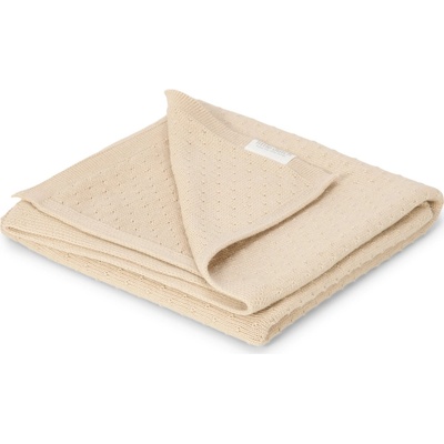 Little Dutch Deka pletená Pure Soft Beige