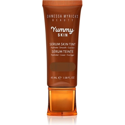 Danessa Myricks Beauty Yummy Skin Serum Skin Tint hydratační make-up s vyhlazujícím účinkem 14 Deep Skin with Warm Golden Undertones 100 ml