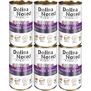 Dolina Noteci Noteć Valley PREMIUM Junior с високо съдържание на заешки черен дроб 6x400 г