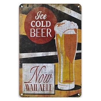 Ceduľa Ice Cold Beer