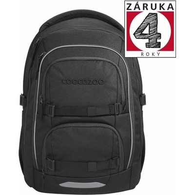 Školní batoh PORTER Black Coal, AGR certifikát