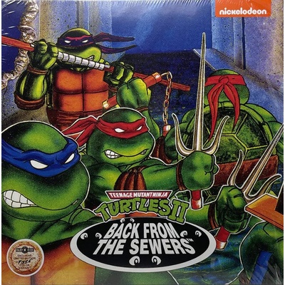 Konami Kukeiha Club - Teenage Mutant Ninja Turtles: Back From The Sewers (Coloured) (Limited Edition) (LP) (0843563182505)