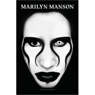 HYBRIS знаме Marilyn Manson - Deviant Face - HYBRIS - TP243