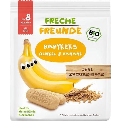 FRECHE FREUNDE BIO Sušenky Špalda a banán 100 g