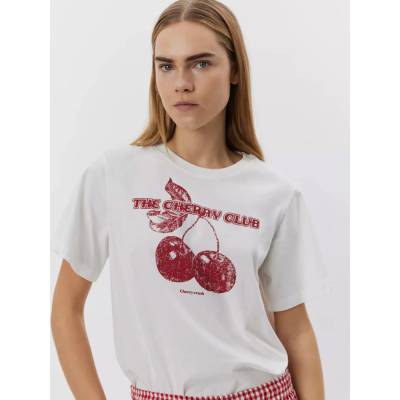 Sofie Schnoor Бяла дамска тениска Sofie Schnoor Sofie Schnoor | Byal | ЖЕНИ | XS