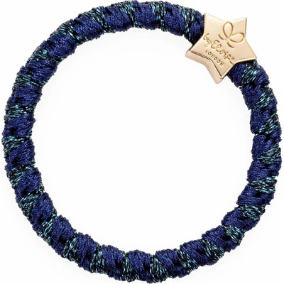 By Eloise London Gold Star Woven barva Navy Shimmer