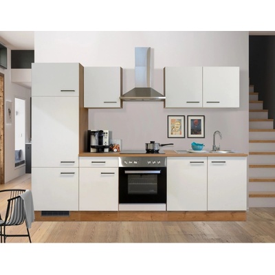 Flex Well Kuchyňa Vintea 270 cm/typ 1 chladnička/rúra/varná doska/digestor