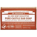 Dr Bronner's tuhé univerzálne bio mydlo All-One Eukalyptus 140 g