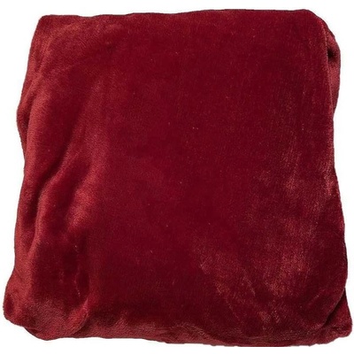 Jerry Fabrics plachta mikroplyš vínová Polyester 90x200
