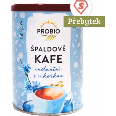 Probio Kafe špaldové s cikorkou instantní 100 g – Zbozi.Blesk.cz