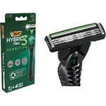 BIC Самобръсначка BIC Hybrid Flex 3 Sensitive Razor, многократна употреба, за мъже, 4 броя (3913012)