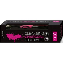 Xpel Oral Care Cleansing Charcoal Zubní pasta 100 ml + zubní kartáček dárková sada