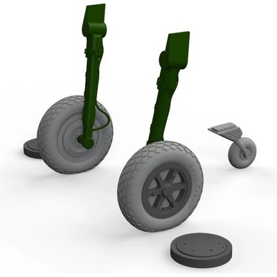 EDUARD SBD-5 wheels 1/48 recommended for ACCURATE MINIATURES/REVELL