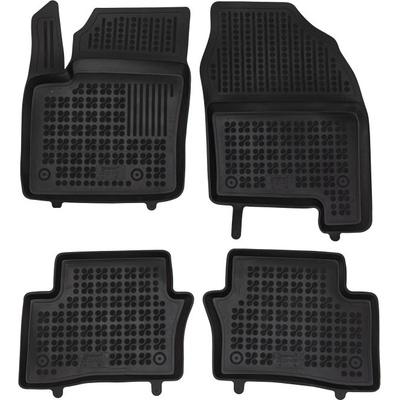 Rezaw-Plast Гумени стелки за Toyota C-HR (2023+) Hybrid с пожарогасител под пасажерската седалка - тип леген (201456)