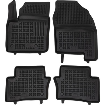 Rezaw-Plast Гумени стелки за Toyota C-HR (2023+) Hybrid с пожарогасител под пасажерската седалка - тип леген (201456)