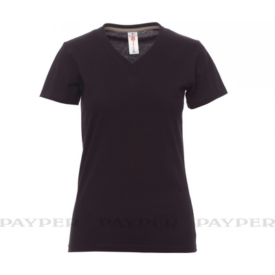 Payper V NECK LADY Tričko dámske Black