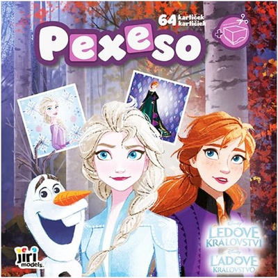 Jiri Models Pexeso v zošite Ľadové kráľovstvo
