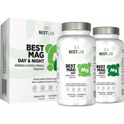 BestLab Best Mag Day&Night 2x 60 kapsúl