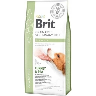 Brit Grain Free Veterinárne s cukrovkou Morka 12 kg