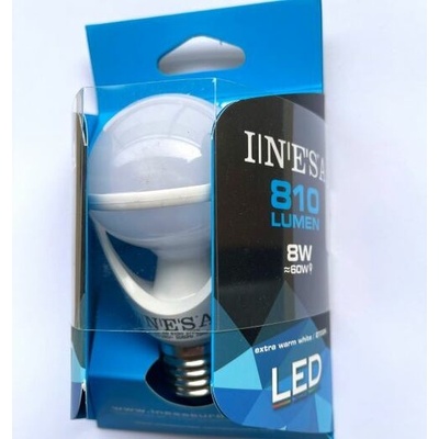 Nordlux LED žárovka E27 8,5W 2700K stmívatelná bílá LED žárovky sklo