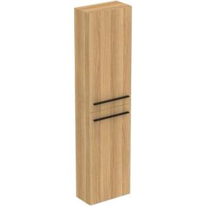 Ideal Standard Висок стенен шкаф Ideal Standard i. life S, дъбово покритие, 40 см, 2 врати (T5288NX)