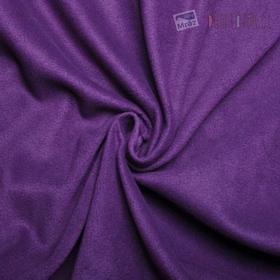 Polar fleece fialový