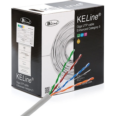 Keline 799053-Eca-RLX UTP (U/UTP) 4x2xAWG24 5E, 305m