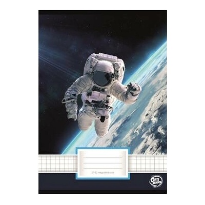 OPTISCHOOL Zošit zošitý formát A5 kockovaný Astronaut 27I