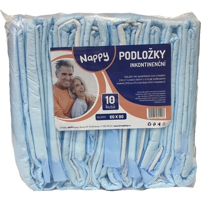 Nappy inkontinenčné podložky 60x90 cm 10 ks