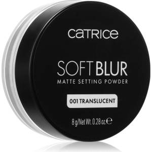 Catrice Soft Blur Matte Setting Powder фиксираща пудра на прах цвят 001 Translucent 8 гр
