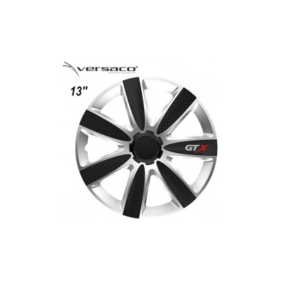 Тасове за джанти 13'' Versaco Carbon GTX - Black/Silver
