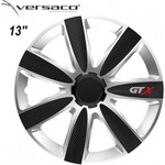 Versaco Тасове за джанти 13'' Versaco Carbon GTX - Black/Silver