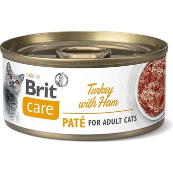 Brit Care Cat Paté Turkey & Ham 70 g