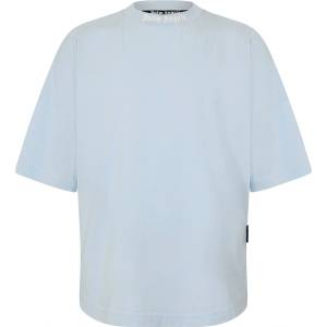 Palm angels Тениска PALM ANGELS Men's Oversized T-Shirt - Blue/White