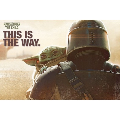 Plagát, Obraz - Star Wars: The Mandalorian - This Is The Way, 91.5 × 61 cm