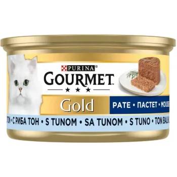 Purina Gourmet Gold - мокра храна за котки - пастет с риба тон 85gr