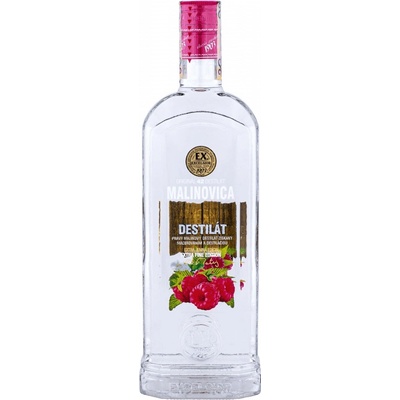 Malinovica Pravý Destilát 42% 0,7 l (čistá fľaša)