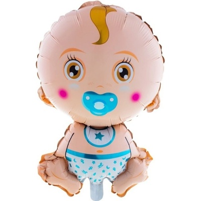 Foliový balónek Miminko chlapeček 68 cm