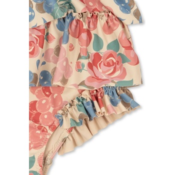 Konges Sløjd Детски цял бански Konges Sløjd MANUCA FRILL SWIMSUIT GRS (KS104988.PPY2)