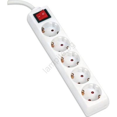 Platinet Omega 5 Plug 3 m Switch (OL5G3W)