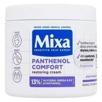 Mixa Panthenol Comfort Restoring Cream obnovující tělový krém pro pokožku se sklonem k atopii 400 ml