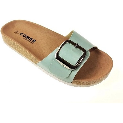 Comer dámske šlapky SAR35 lt.green